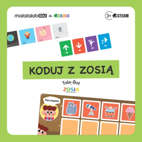 Interaktywne mapy edukacyjne do robota Zosia