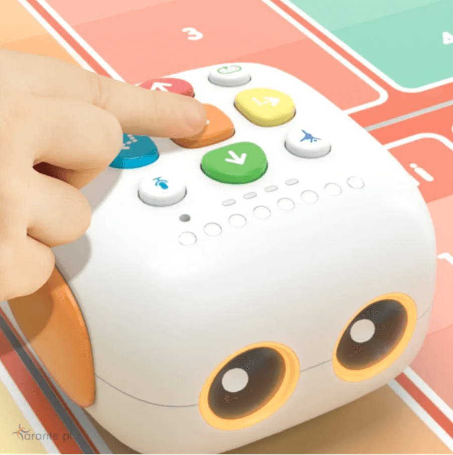 Robot Zosia w trakcie zajęć STEAM