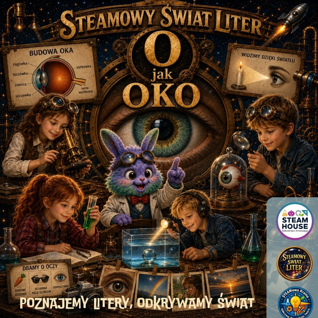 O jak oko – materiały do nauki litery O | 34 strony PDF