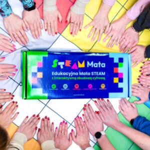 Edukacyjna Mata STEAM z interaktywną obudową cyfrową – kompleksowy zestaw do nauki przez działanie